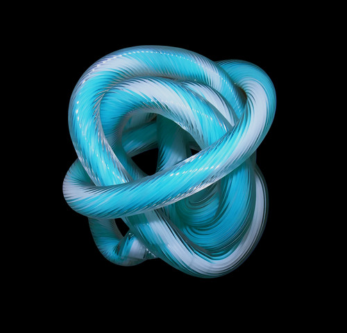 Murano kunstglas knoten - kunstglas, objekt