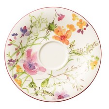 Villeroy & Boch Mariefleur Basic Untertasse D. 16cm weiß bunt aus Porzellan