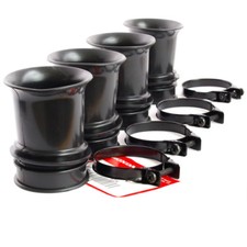 Honda CB 750 Four K0-K2 Luftfiltergummi Schellen Set Clamp Air Box Rubber Kit