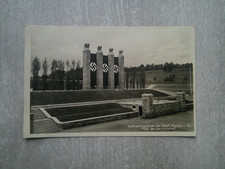 AK Werdau PLATZ DER GEMEINSCHAFT Fahne Flagge 2.WK Zwickau Meerane Fraureuth