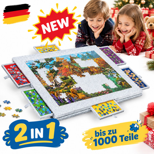 Puzzlebrett puzzletisch mit - puzzlebrett,