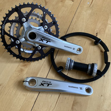 Kurbelsatz Shimano Deore XT FC-M771, 48/36/26 Z + Innenlager SM-BB70 wie 760 780