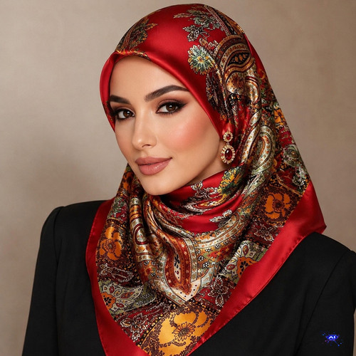 Luxus damen seidenschal orient - damen,