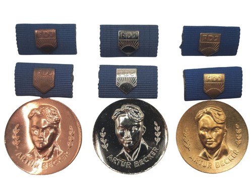 Ddr fdj medaille konvolut - ddr,