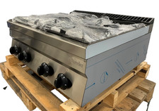 Bartscher Gasherd Edelstahl 4 Flammen Gussroste Auftisch Gerät 700FX-G40 2831041