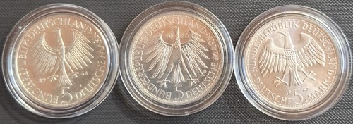 Brd silber gedenkmünzen - dm,
