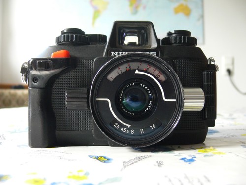 Nikonos mit w nikkor - nikonos, w-nikkor