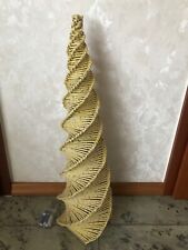 papier pyramide lampe mit batterie Paper Lamp Baterie betrieben ca 70 cm hoch