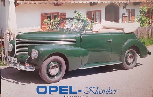 Opel klassiker kalender 2005 - kalender,