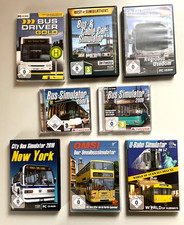 PC Computer Spiele Bus U-Bahn Simulator Konvolut Sammlung