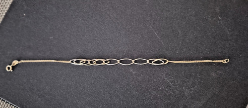 Armband weiß gelb - ,weiß-gelb, gold