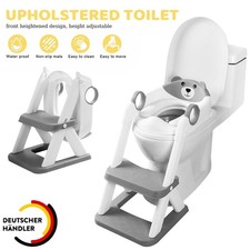 Toilettentrainer Toilettenstuhl Toilettensitz Sitz mit Treppe Leiter für Kinder