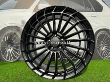 4X R22 Zoll 5x112 MercedesBenz Maybach Style Schwarz Halb Matt Räder : Für Gle