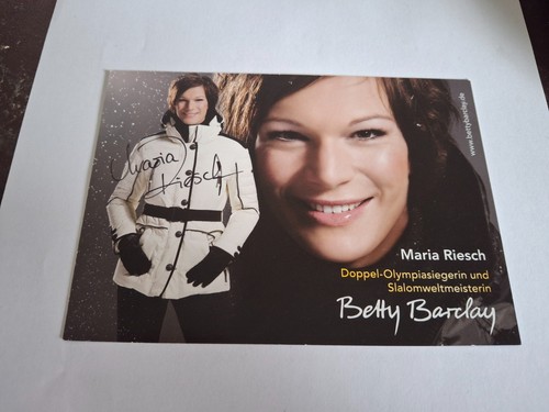 Karte maria riesch - karte,