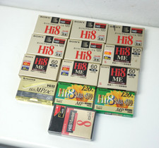 Hi8 Sony Fujifilm 120 60 Video Kassetten Pack Cassette tape sealed Japan OVP