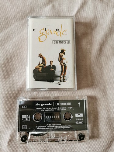 Eddy mitchell cassette - eddy,