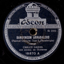 CARLOS GARDEL -VOC- Bandoneon Arrabalero/ Mascotita Schellackplatte 78rpm S3794B