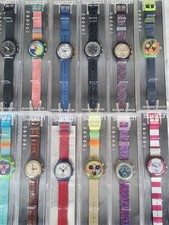 Swatch Chrono Sammlung (37 Uhren) exclusive (zum teil Neu)