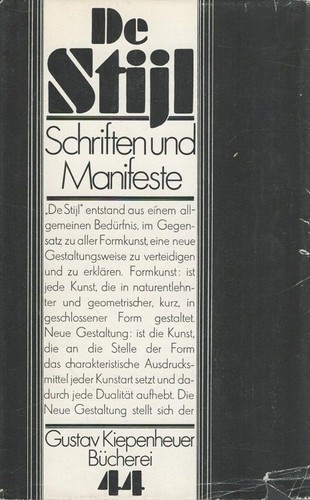 Stijl schriften und - stijl,,