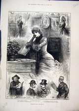 Original alter antiker Druck