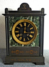 Super schöne Marmor Kaminuhr