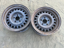 Mercedes W126 R107 u.a., 2x Stahlfelge (Größe 7J x 15 ET25) 1264002802 gebraucht