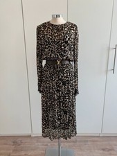 Zara Leo Kleid Maxikleid Animalprint 36