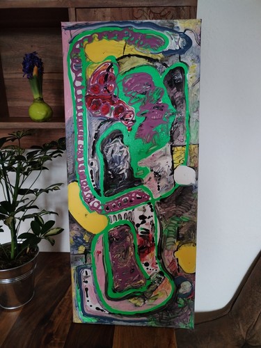 Acrylbild gemälde 70 - acrylbild,