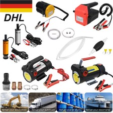 DC 12V Ölabsaugpumpe Dieselpumpe Ölpumpe Kraftstoffpumpe Ölwechsel Umfüll Pumpe