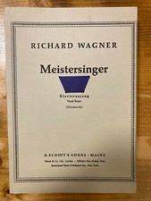 Richard Wagner MEISTERSINGER
