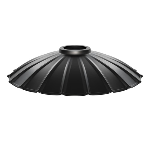 Lampenschirm schwarz 245mm - lampenschirm,,