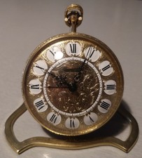 edle Ernest Borel Versailles 8 Tage Tischuhr Wecker Swiss Made Vintage