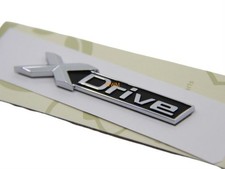 1x Auto Emblem Xdrive Schriftzug Badge Kofferraum Chrom Aufkleber Für X Drive