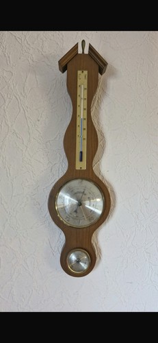 Vintage holz wetterstation - holz,