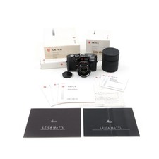LEICA M6 TTL MILLENNIUM BLACK PAINT SET + BOX 10442 #5256