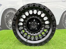 4x R17 Inch 5x139.7 Rhino Sentinel Style Black Matt Wheels: Fits Für Durango 4x4