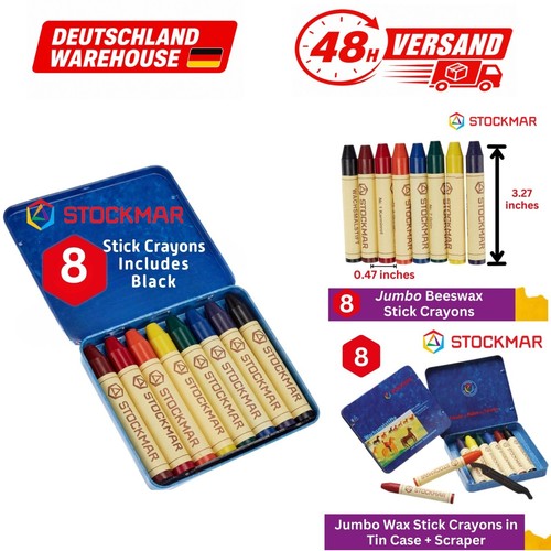 Stockmar wachsmalstifte 8er - wachsmalstifte,