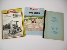 6x Original Prospekt Brochure