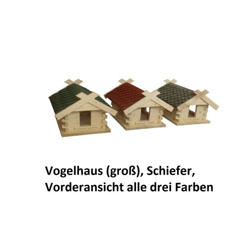 Vogelhaus schiefer - vogelhaus,