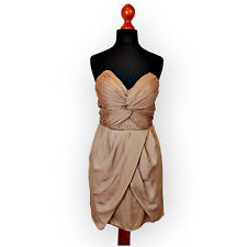 H&M Abendkleid S 36 taupe