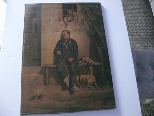 Altes bild galgenhumor 1873 - altes,