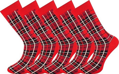 Mysocks paar karierte - 5, socken