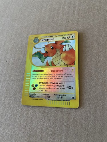 Pokemon karte dragoran 165 - karte,