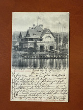 Karte - DR - BICKERDIKE Poststempel - Wellen - ESSEN Bootshaus Hügel 1906 Rar d