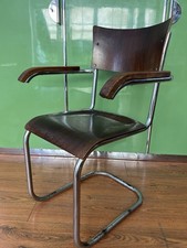 Thonet B43F Freischwinger Sessel 1933 Stuhl Bauhaus