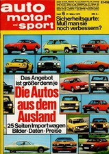 auto motor sport Heft 6 März