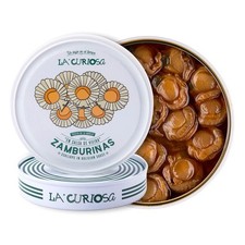 La Curiosa Eingelegte "Zamburiñas" - Jakobsmuscheln in Salsa de Viera 115g