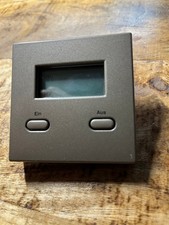 Gira 385 Zeitschaltuhr Bedienteil in Braun Metallic