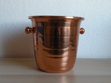 WAGNER SEKTKÜHLER  Flaschenkühler Weinkühler Kupfer 50er J. W.-Germany
