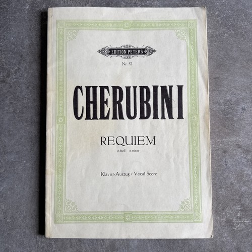 Cherubini requiem moll - requiem, c-moll